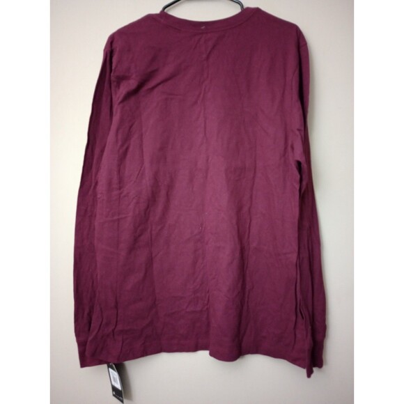 NWT Nike Long Sleeve T Shirt Maroon Color Size Large - Picture 2 of 7